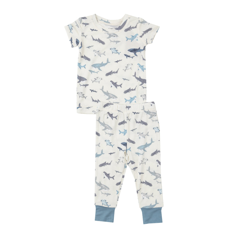 Angel Dear Sharks Lounge Wear Set |Mockingbird Baby & Kids
