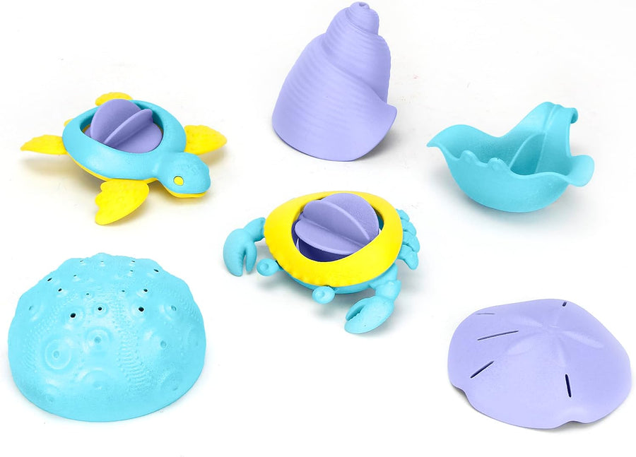 Green Toys Sea Life Bath Set |Mockingbird Baby & Kids