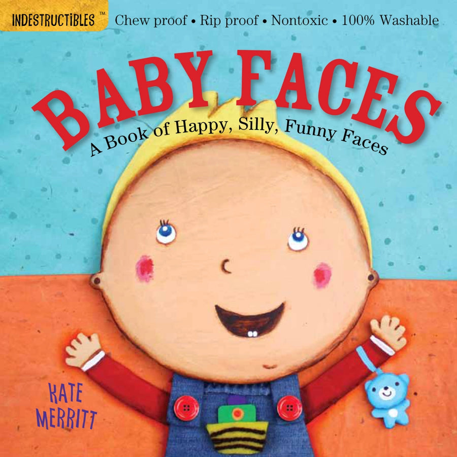 Workman Indestructibles: Baby Faces |Mockingbird Baby & Kids