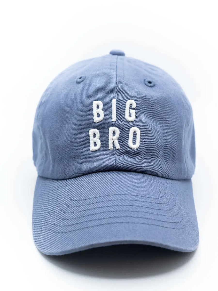 Rey to Z Big Bro Hat, Dusty Blue Denim |Mockingbird Baby & Kids