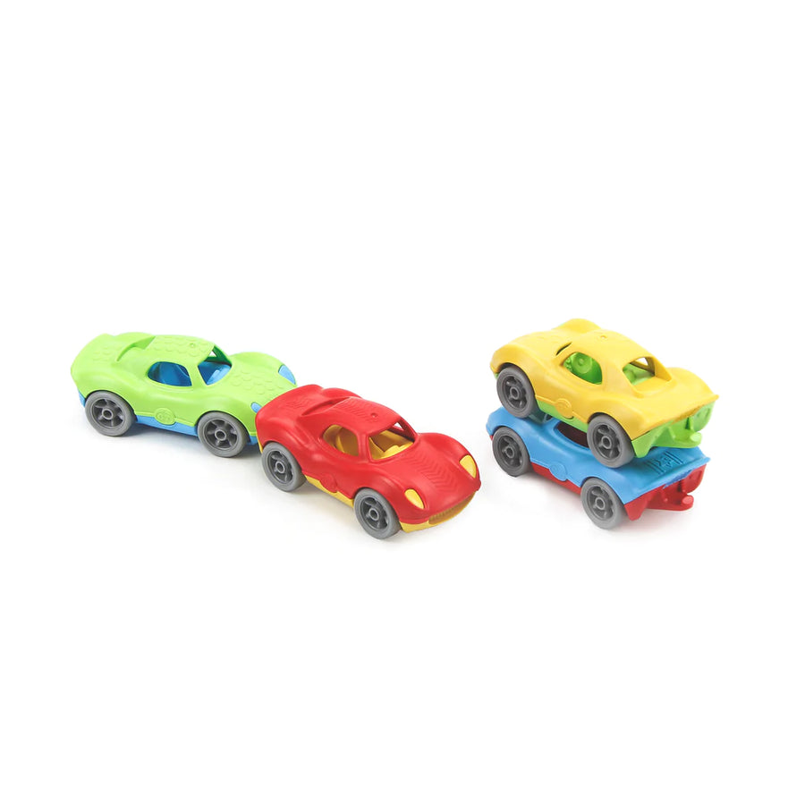 Green Toys Stack and Link Racer Set |Mockingbird Baby & Kids