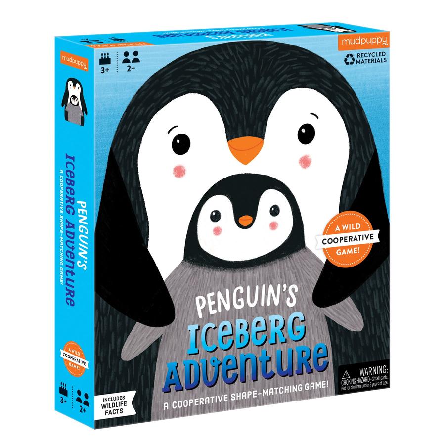 Mudpuppy Penguin's Iceberg Adventure Cooperative Game |Mockingbird Baby & Kids