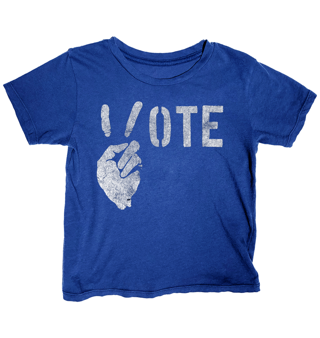 Vote for Peace T-Shirt, Blue