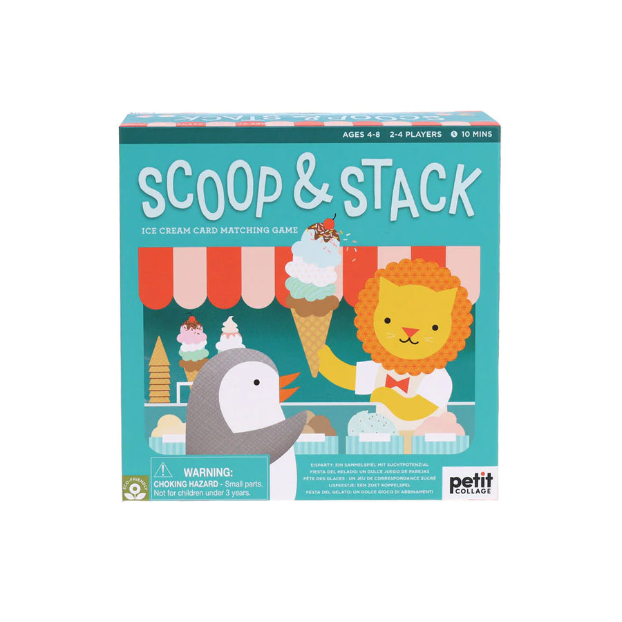 Petit Collage Scoop and Stack Game |Mockingbird Baby & Kids