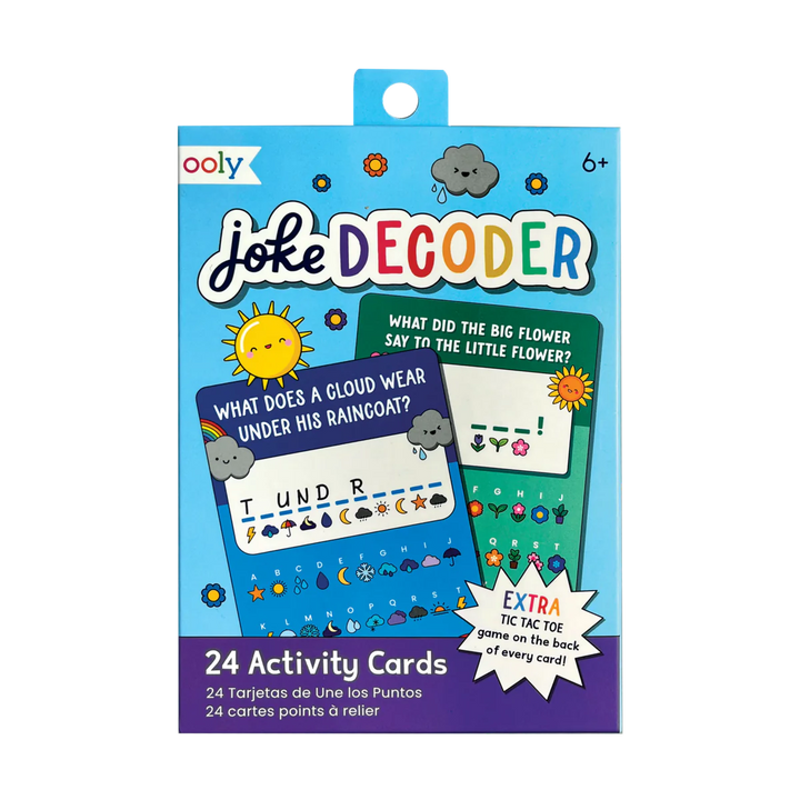 Ooly Joke Decoder Activity Cards |Mockingbird Baby & Kids
