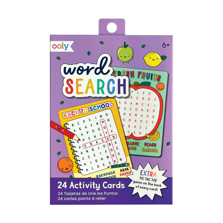 Ooly Word Search Activity Cards |Mockingbird Baby & Kids