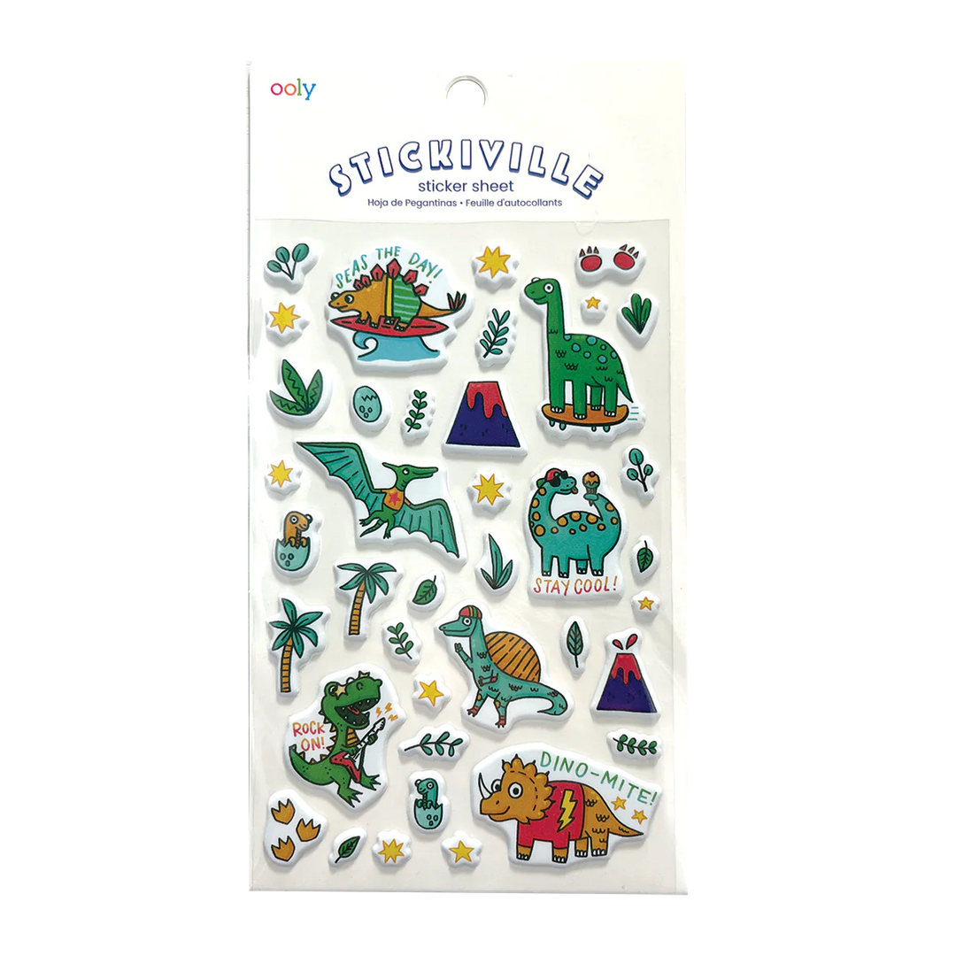 Ooly Stickiville Stickers - Dino-Mite |Mockingbird Baby & Kids