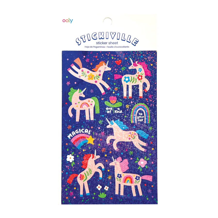 Ooly Stickiville Stickers - Magical Unicorns |Mockingbird Baby & Kids