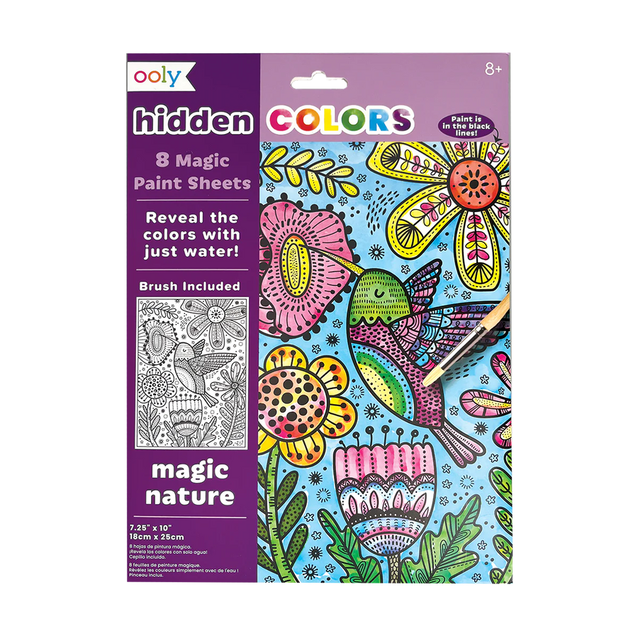 Ooly Hidden Colors Magic Pant Sheets, Magic Nature |Mockingbird Baby & Kids