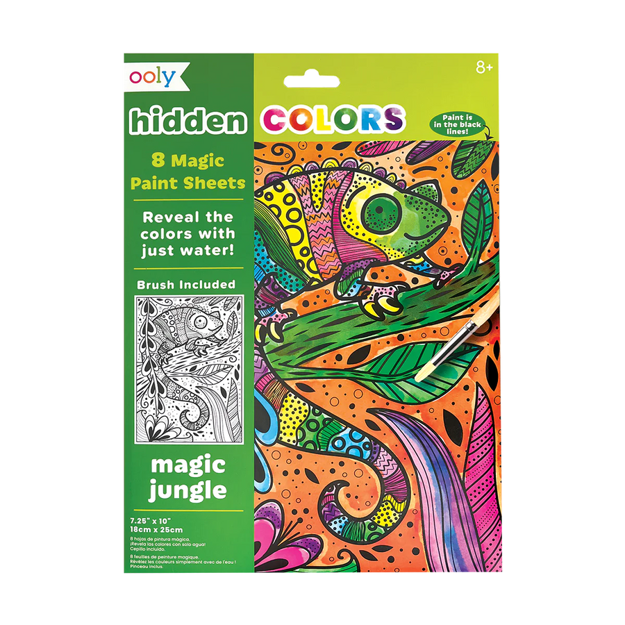 Ooly Hidden Colors Magic Pant Sheets, Magic Jungle |Mockingbird Baby & Kids