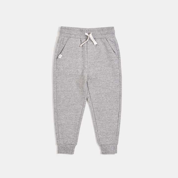 miles the label. Miles Basics Jogger, Heather Grey |Mockingbird Baby & Kids