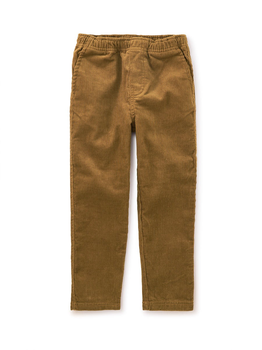 Tea Collection Corduroy Pants, Raw Umber |Mockingbird Baby & Kids