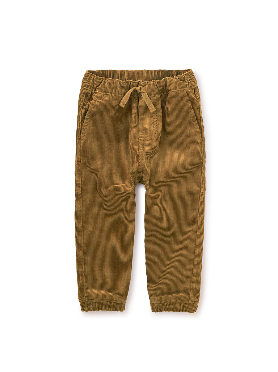 Tea Collection Corduroy Baby Pants, Raw Umber |Mockingbird Baby & Kids