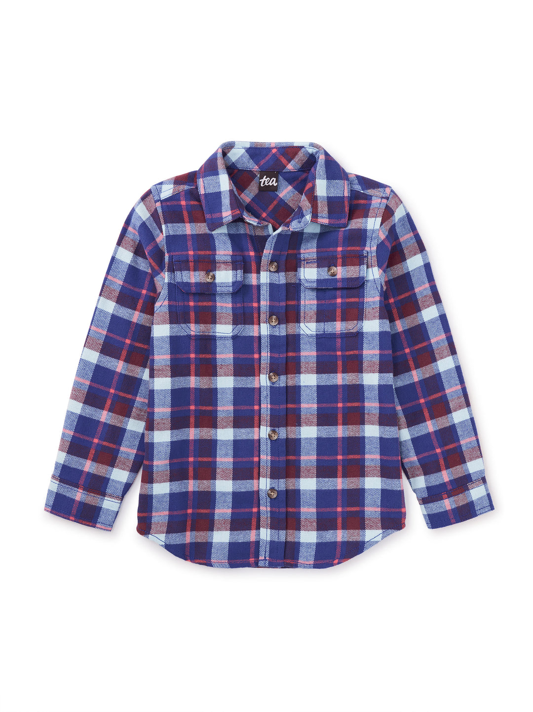 Tea Collection Flannel Button Up Shirt, Magique Plaid |Mockingbird Baby & Kids