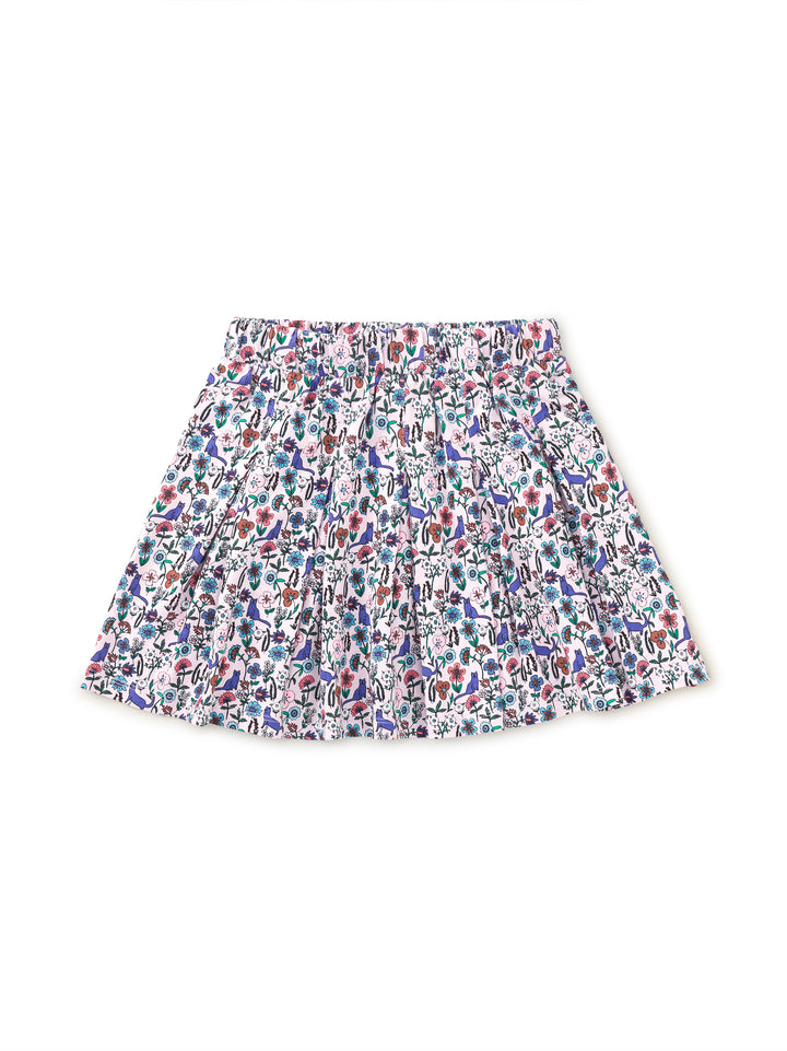 Tea Collection Pleated Jersey Skirt, Kitty Ditsy |Mockingbird Baby & Kids