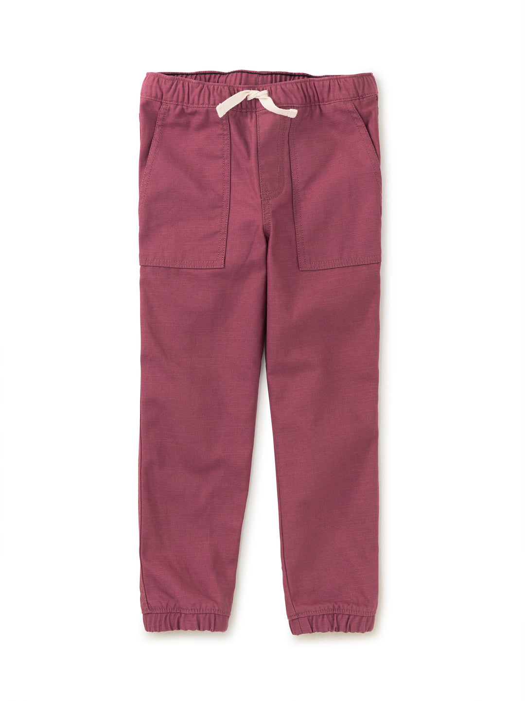 Tea Collection Game On Reverse Twill Pants, Cherrywood |Mockingbird Baby & Kids