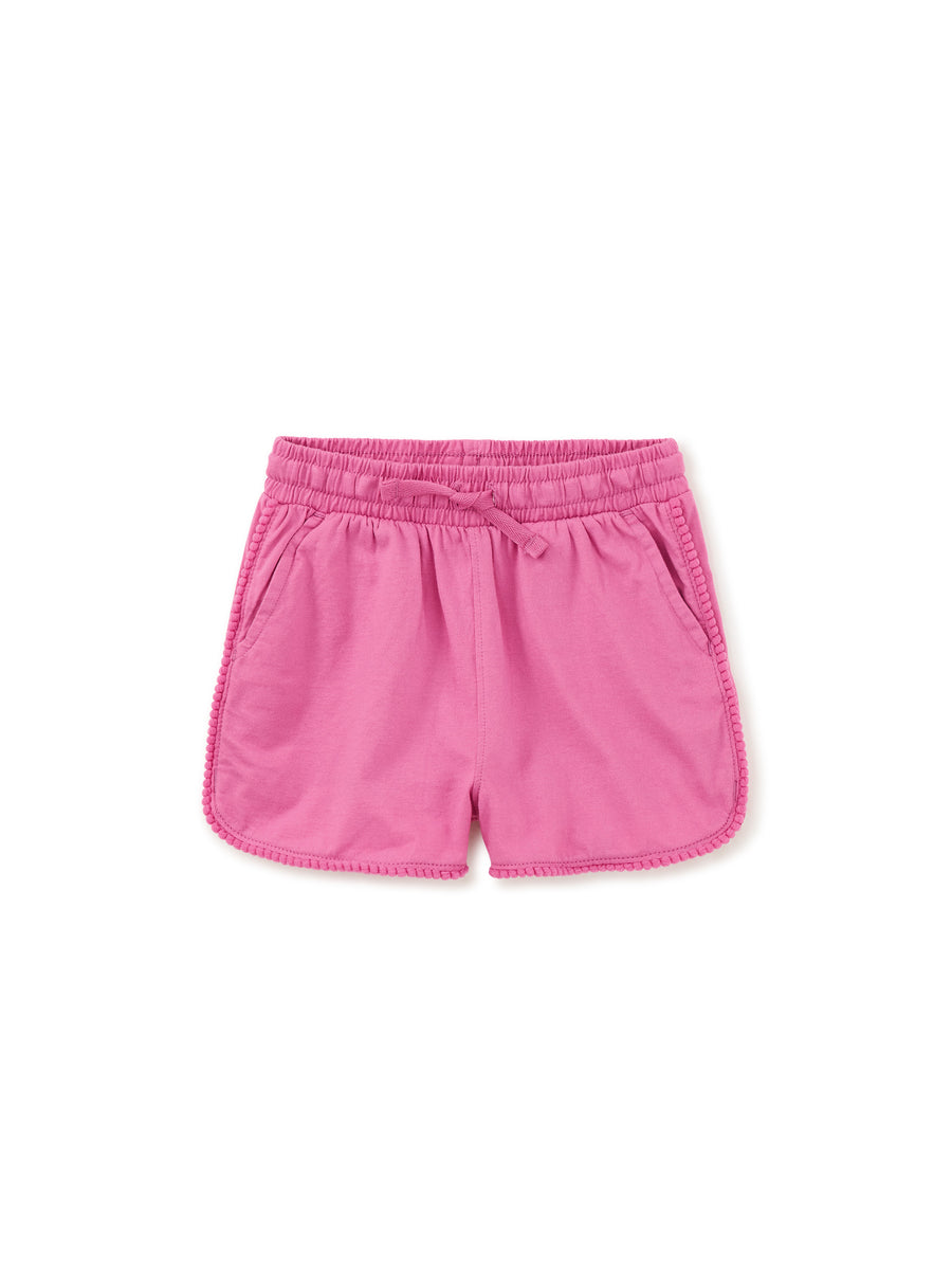 Tea Collection Pom Pom Shorts, Carousel Pink |Mockingbird Baby & Kids