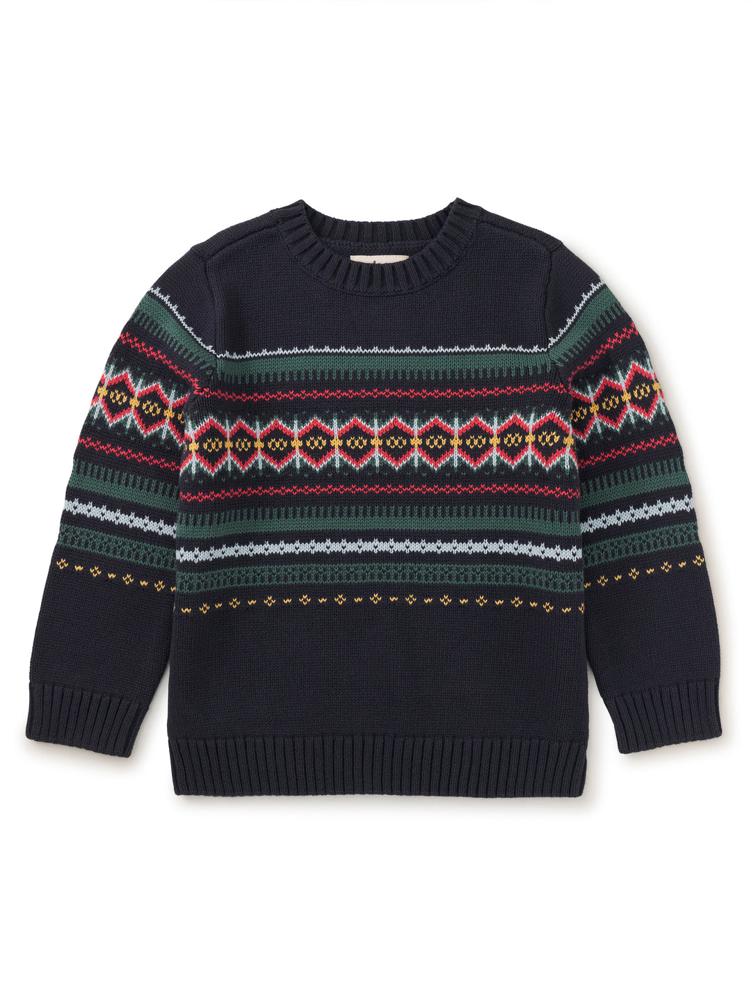 Tea Collection Crewneck Sweater, Indigo |Mockingbird Baby & Kids