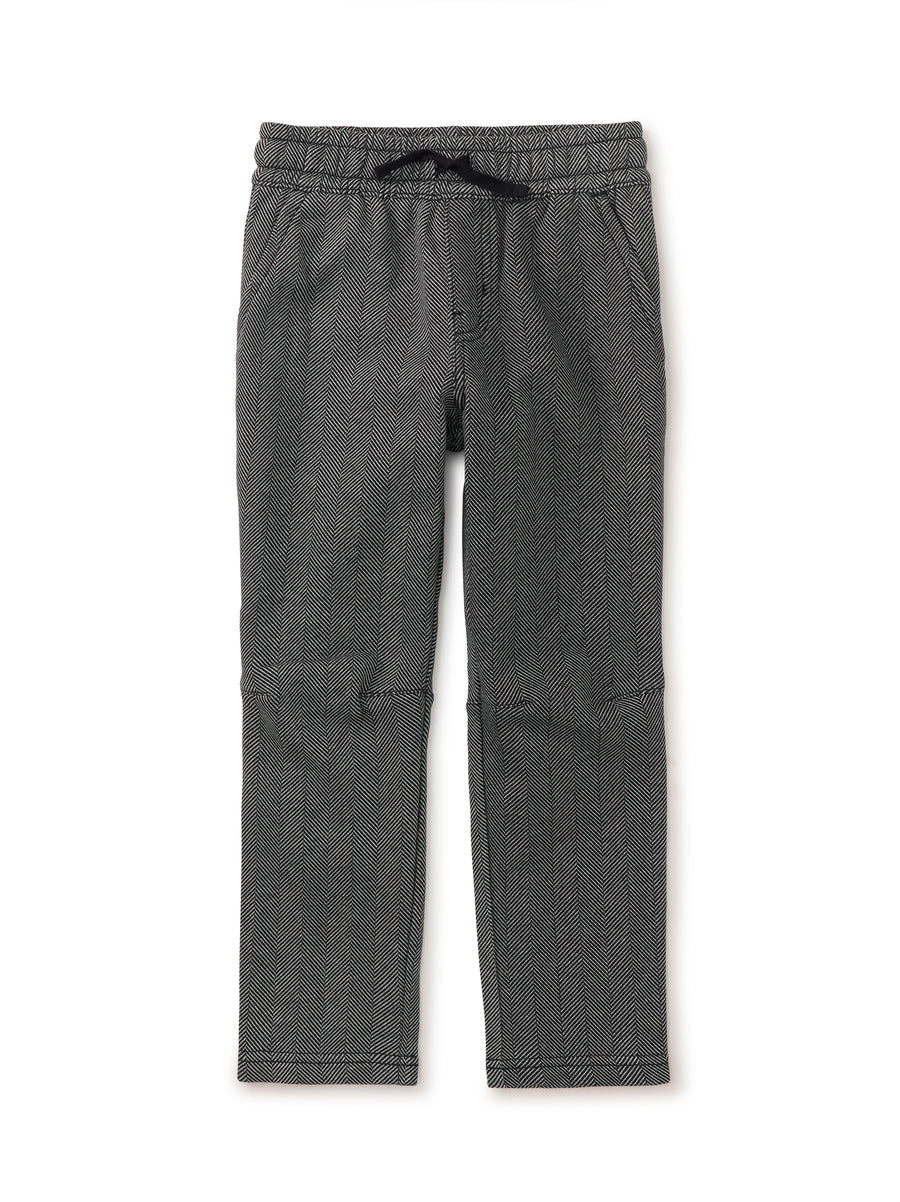 Tea Collection Printed Trek Pants, Herringbone |Mockingbird Baby & Kids