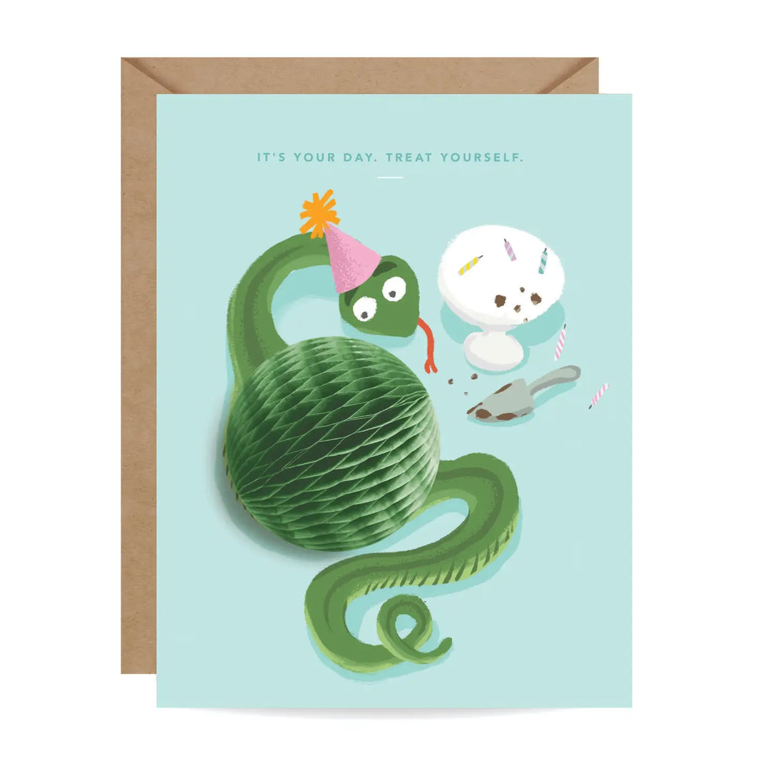 Inklings Pop-Up Snake - Birthday Card |Mockingbird Baby & Kids