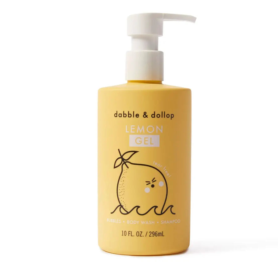 Dabble + Dollop Tear-Free Lemon Shampoo & Body Wash |Mockingbird Baby & Kids