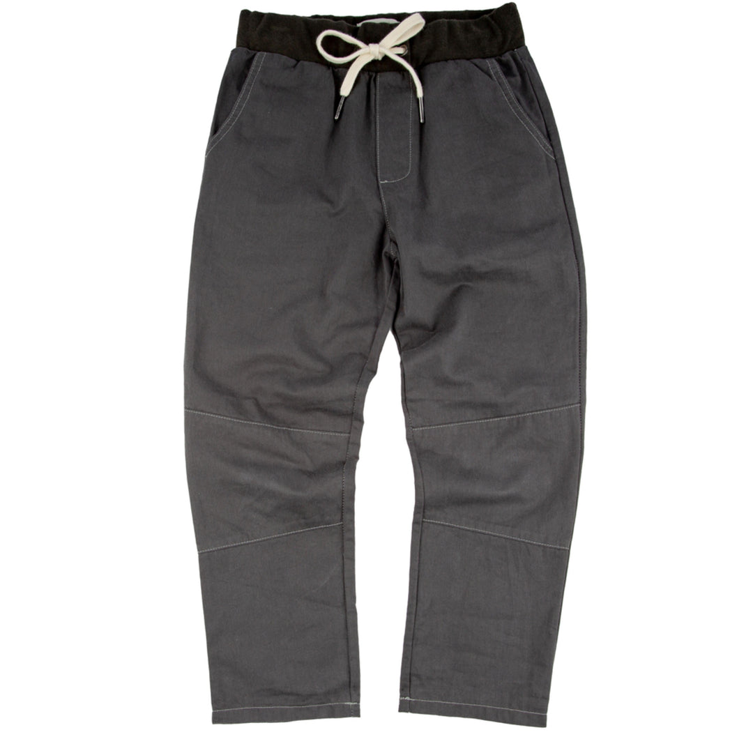 Miki Miette Jack Pull-On Trouser, Charcoal |Mockingbird Baby & Kids