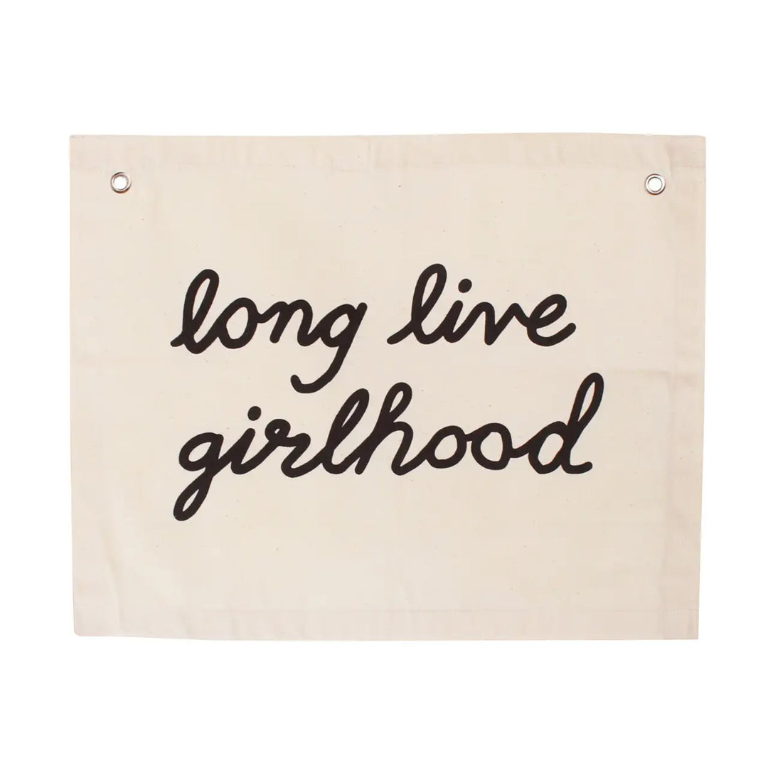 Imani Collective Long Live Girlhood Banner |Mockingbird Baby & Kids