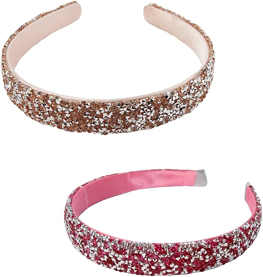 Boutique Gummy Glitter Headband - Sold Individually