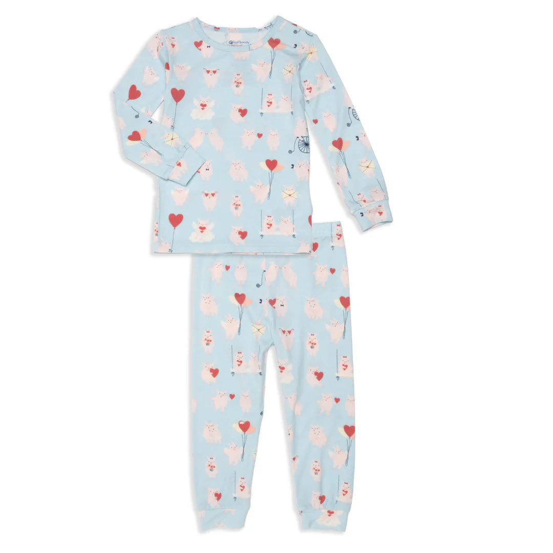 Cupig Long Sleeve Pajama Set