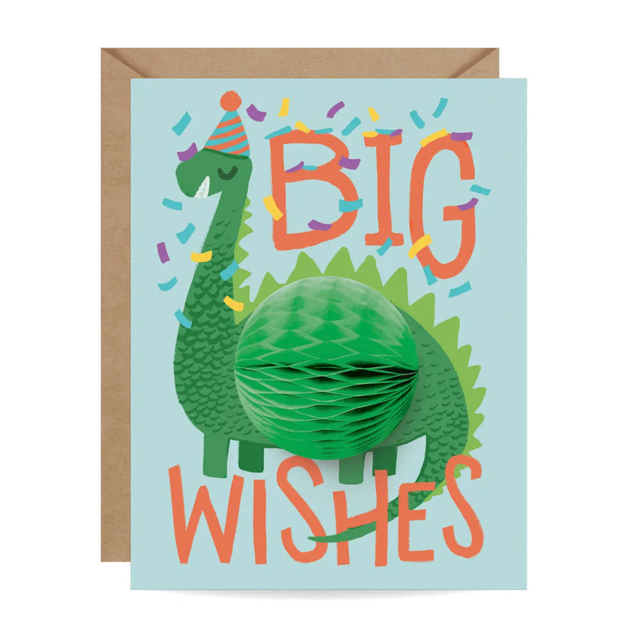 Inklings Pop-Up Dinosaur - Kids Birthday Card |Mockingbird Baby & Kids