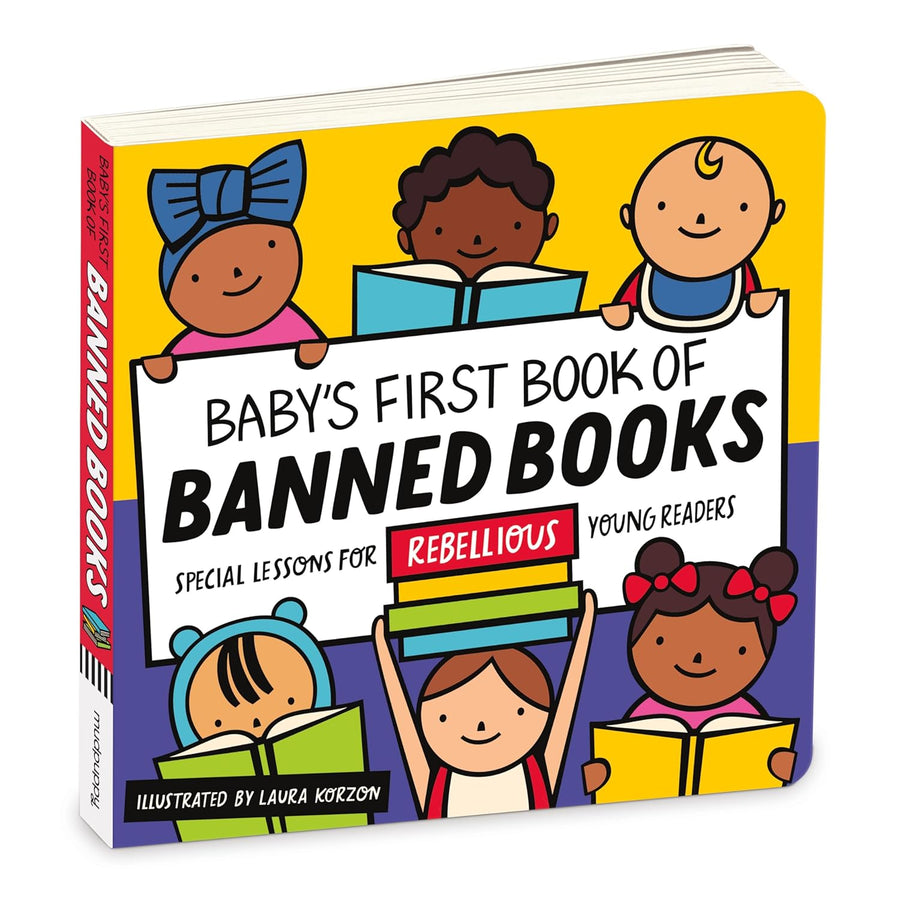 Mudpuppy Baby's First Book of Banned Books |Mockingbird Baby & Kids