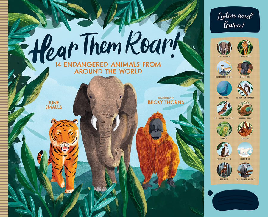 Workman Hear Them Roar: 14 Endangered Animals from Around the World |Mockingbird Baby & Kids