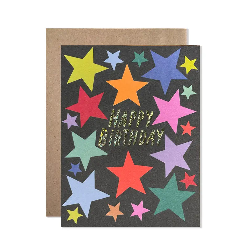 Hartland Brooklyn Happy Birthday Stars Card |Mockingbird Baby & Kids