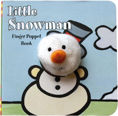 Chronicle Books Little Snowman Finger Puppet Book |Mockingbird Baby & Kids Boutique