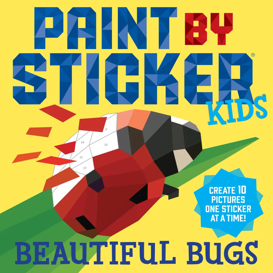 Workman Paint by Sticker Kids: Beautiful Bugs |Mockingbird Baby & Kids