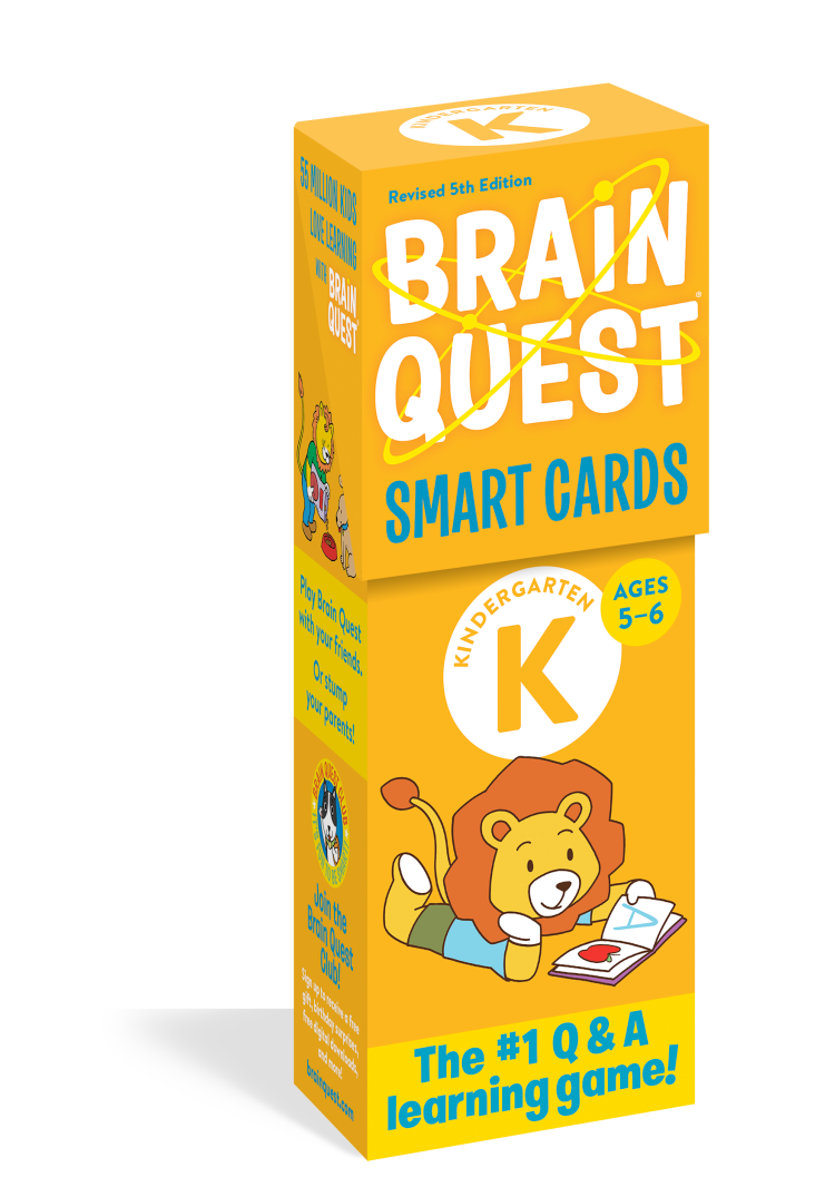 Workman Brain Quest Kindergarten Smart Cards Revised 5th Edition |Mockingbird Baby & Kids