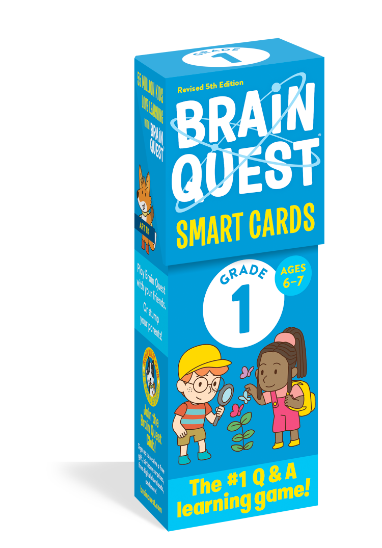 Workman Brain Quest 1st Grade Smart Cards Revised 5th Edition |Mockingbird Baby & Kids