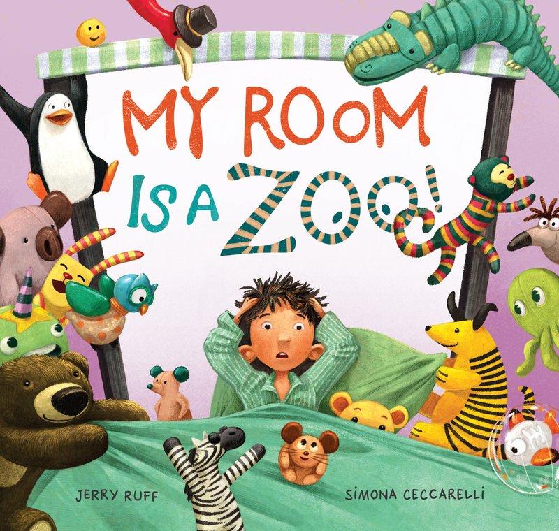 Chronicle Books My Room is a Zoo by Jerry Ruff |Mockingbird Baby & Kids