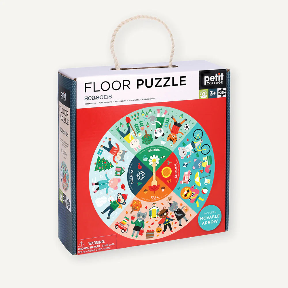 Seasons Floor Puzzle, 24 Pieces