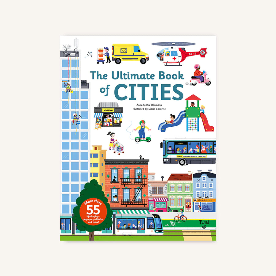 Twirl The Ultimate Book of Cities by Anne-Sophie Baumann |Mockingbird Baby & Kids Boutique