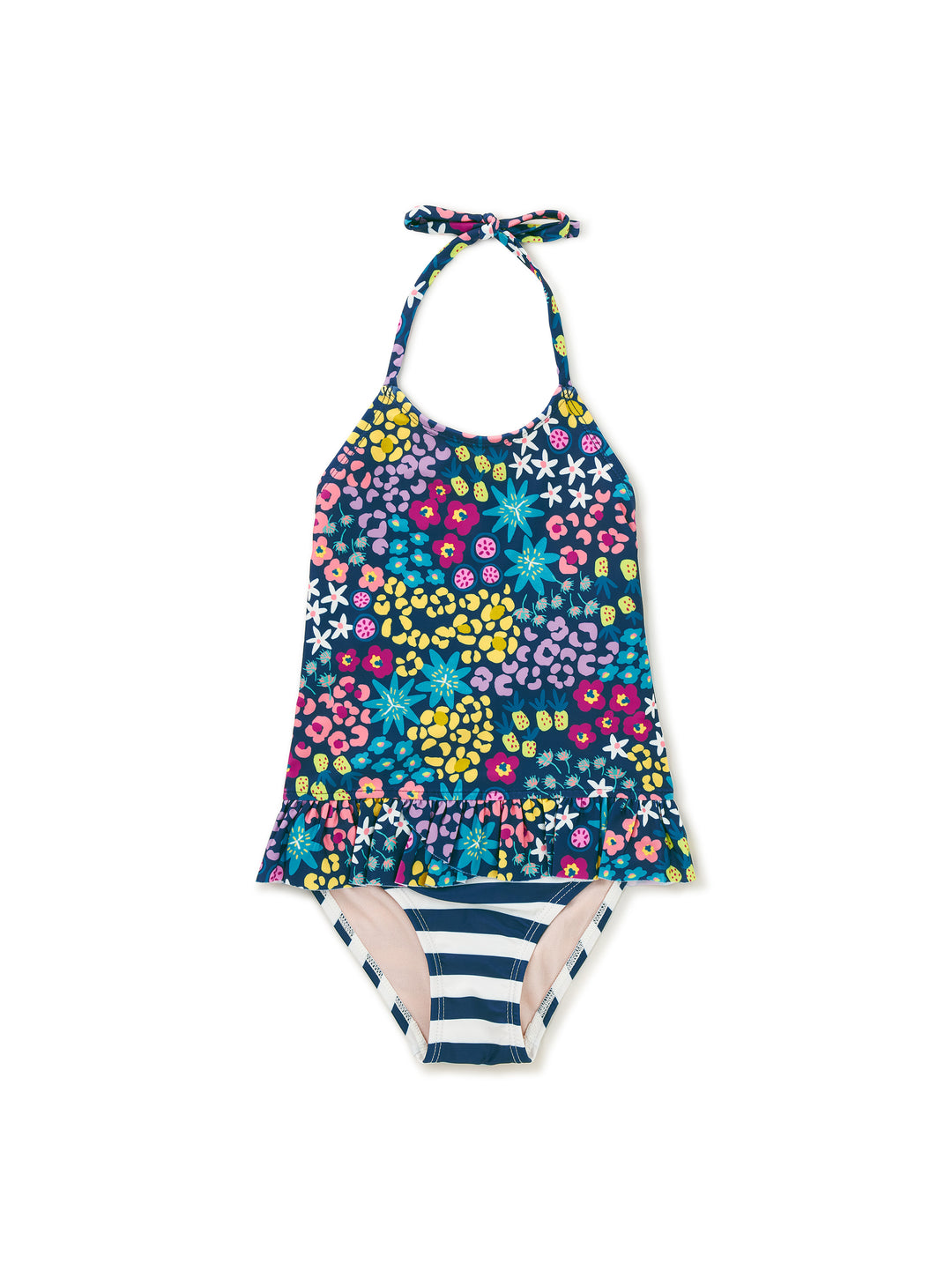Tea Collection Peplum One-Piece Swimsuit, Watamu Tropical Floral |Mockingbird Baby & Kids