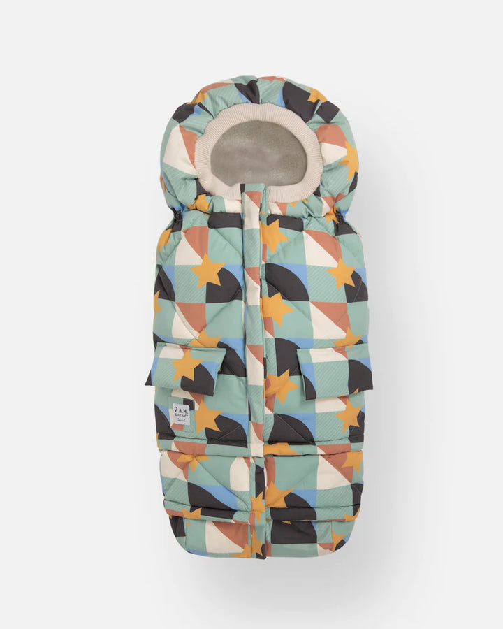 7AM Enfant Benji 212 Evolution Blanket, Copenhagen |Mockingbird Baby & Kids Boutique