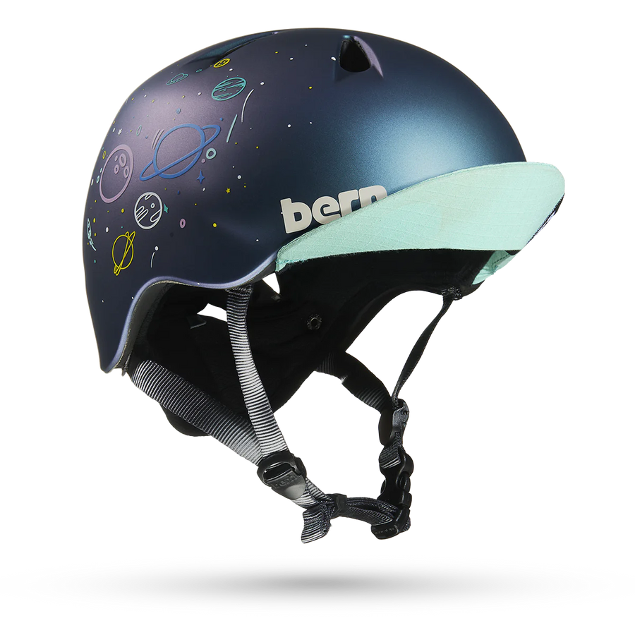 Bern Nino Metallic Space Splat Helmet |Mockingbird Baby & Kids