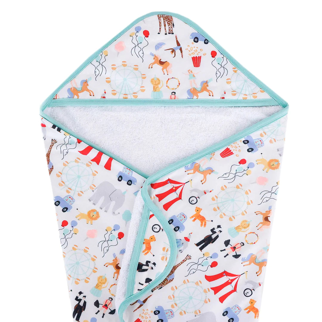 Copper Pearl Bailey Knit Hooded Towel |Mockingbird Baby & Kids