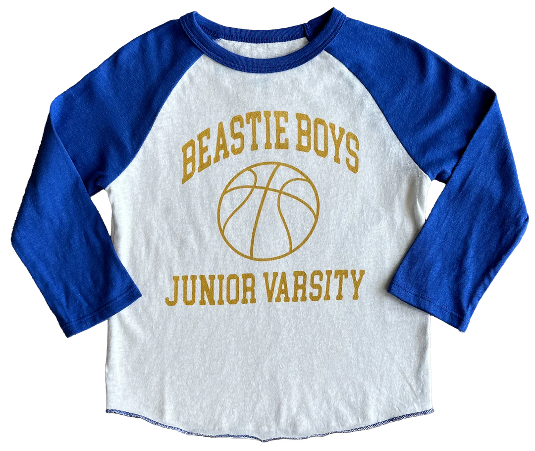 Rowdy Sprout Beastie Boys Junior Varsity Recycled Raglan Tee |Mockingbird Baby & Kids