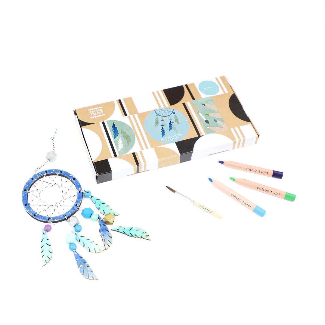 Cotton Twist Make Your Own Dream Catcher Craft Activity Box |Mockingbird Baby & Kids