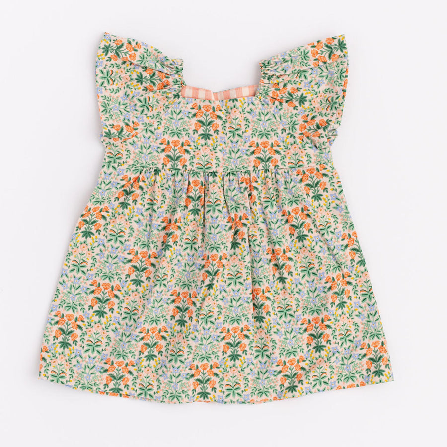 Thimble Collection Empire Dress in Bouquet |Mockingbird Baby & Kids
