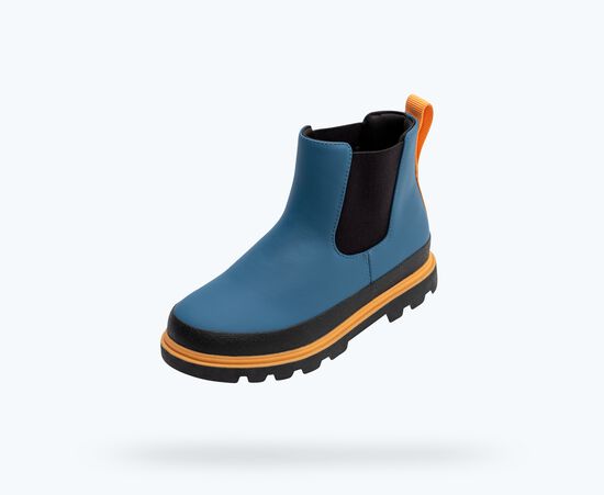 Native Shoes Kensington Treklite Boot, Selvage Blue/ Jiffy Black/ Apricot Orange |Mockingbird Baby & Kids