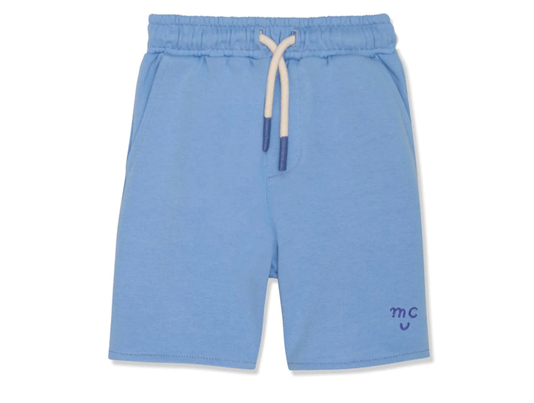 Recycled Cotton Shorts, Della Blue