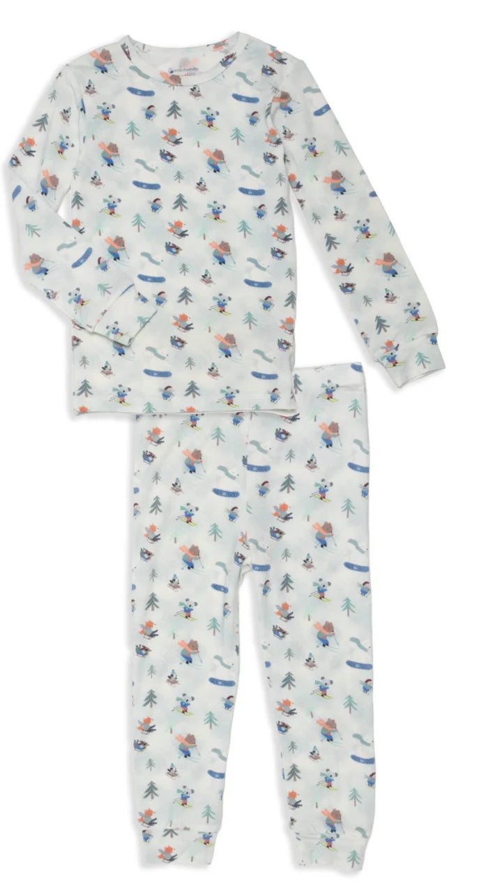 Tis the Ski-Son Long Sleeve Pajama Set